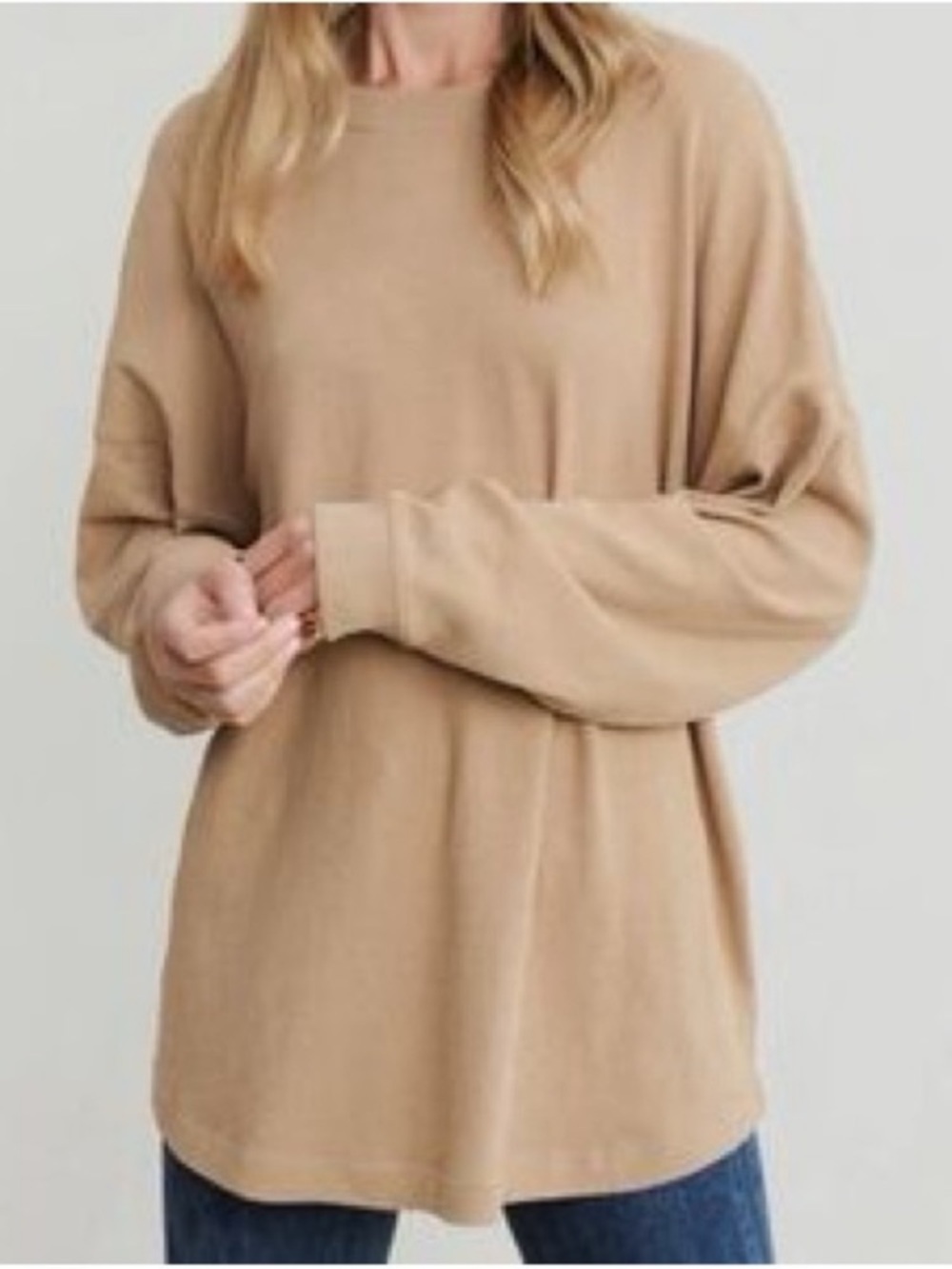 Jenni Kayne Long Sleeve Boyfriend Top